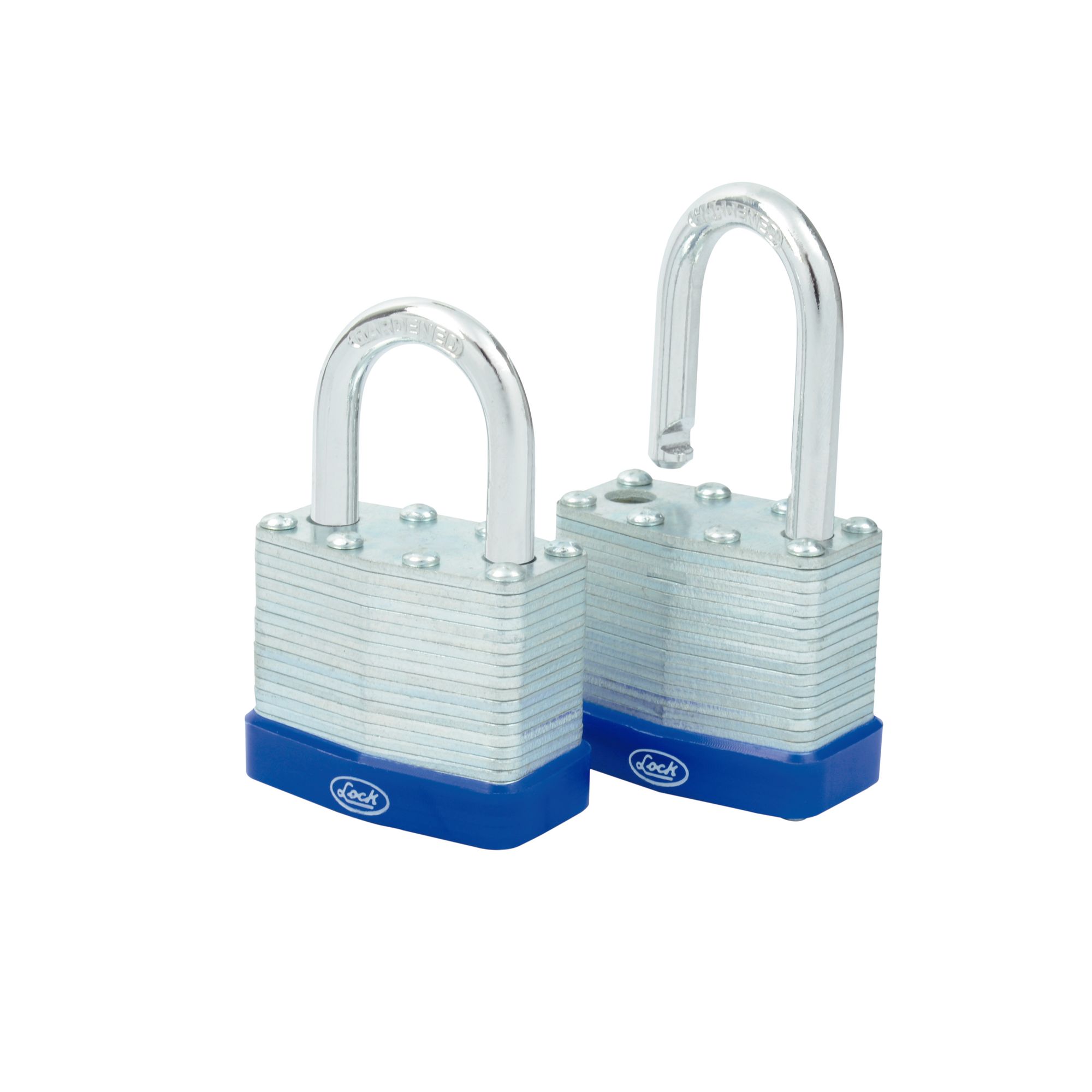 JGO. 2 CANDADOS LAMINADOS 40MM LOCK LOCK 16CA - Mersol Sureste México