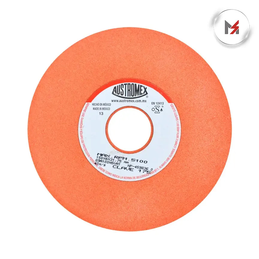 RUEDA ABRASIVA PARA AFILAR NARANJA 6x1/4x1-1/4 AUSTROMEX AUSTROMEX 175 - Mersol Sureste México