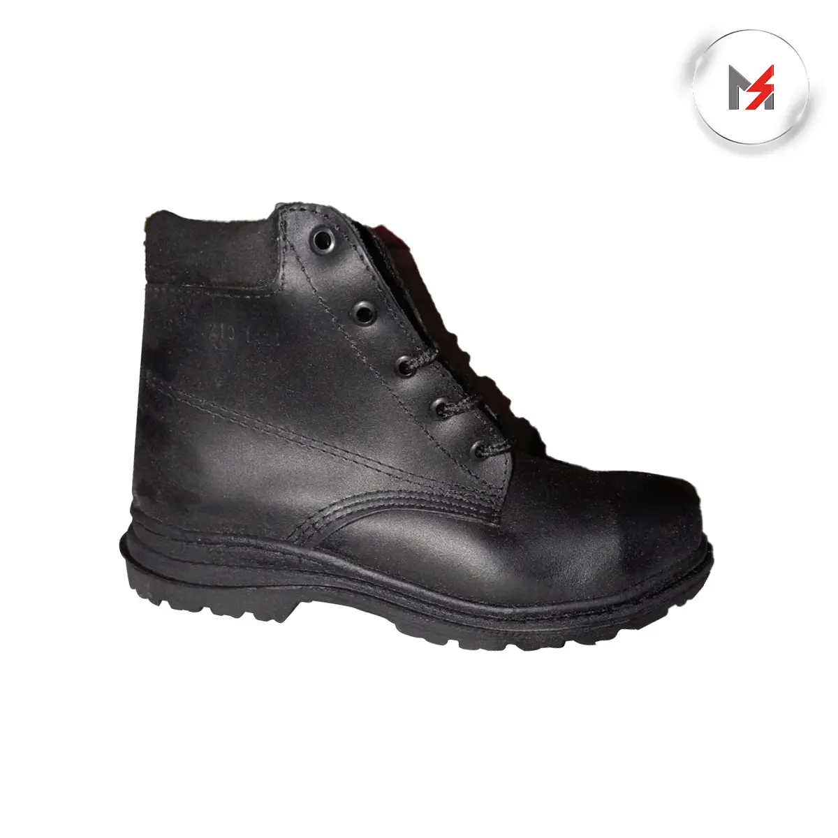 BOTA BORCEGUI OBRERO PIEL NEGRA ANTID C/CASCO BRAVA BRAVA 210 - Mersol Sureste México