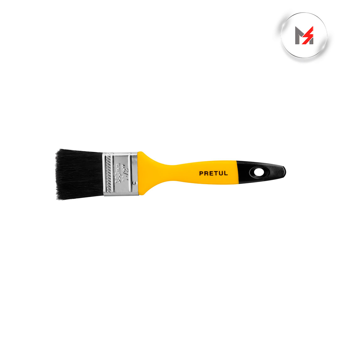 BROCHA USO GENERAL DE 1-1/2 CON MANGO DE PLASTICO PRETUL TRUPER 21525 - Mersol Sureste México
