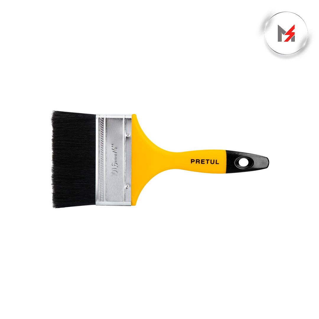 BROCHA CON MANGO DE PLASTICO 4 PRETUL TRUPER 21529 - Mersol Sureste México