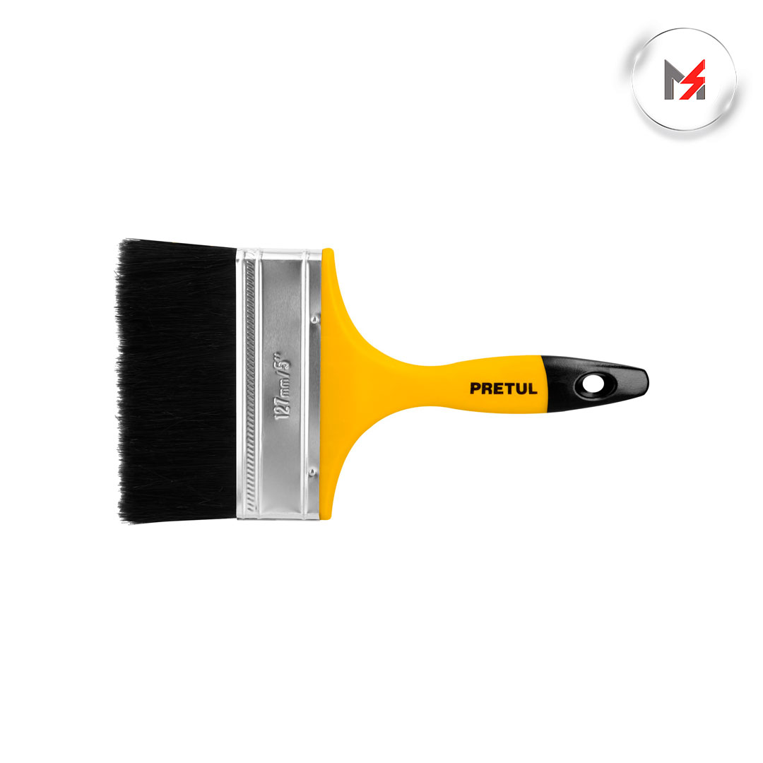 BROCHA CON MANGO DE PLASTICO 5 PRETUL TRUPER 21530 - Mersol Sureste México