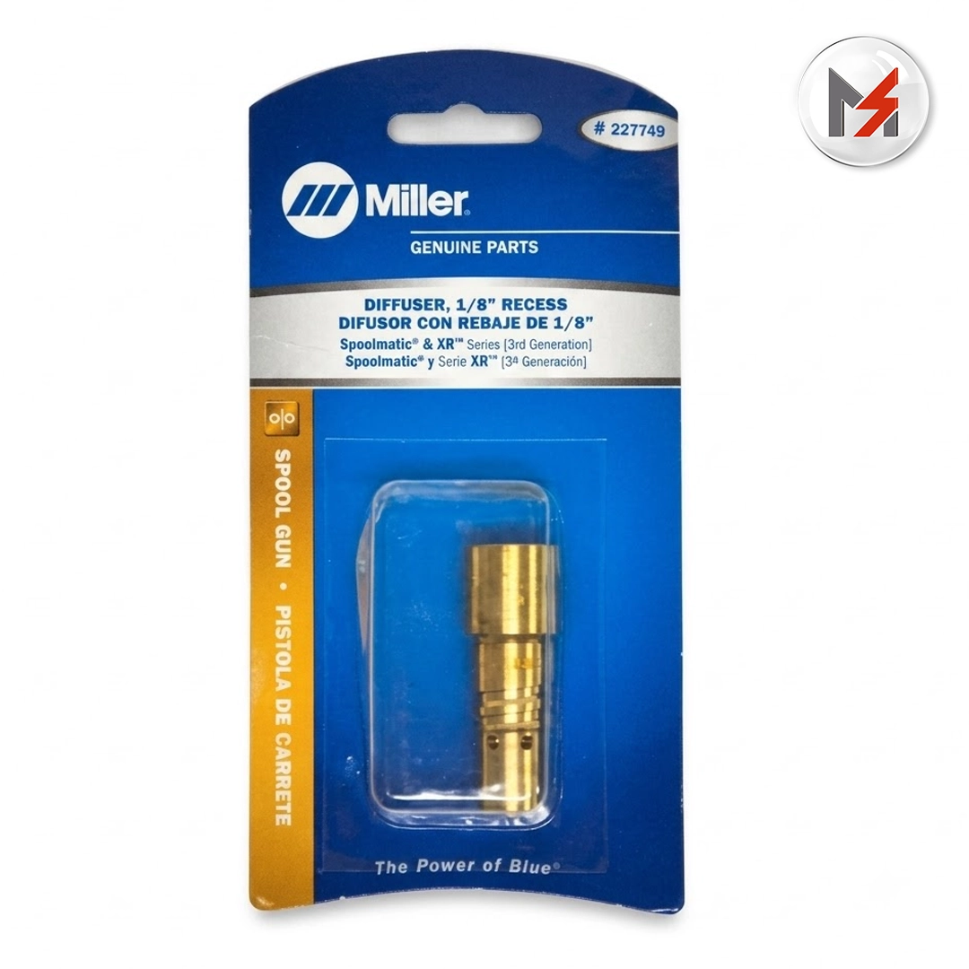 DIFFUSER .281/3.12 OD COLLAR FASTIP 1/I REC EDGE MILLER MILLER 227749 - Mersol Sureste México