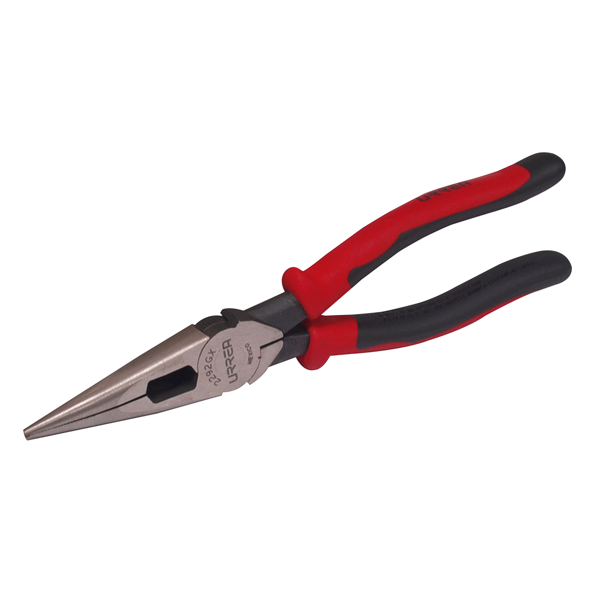PINZA BIMATERIAL PARA ELECTRICISTA PUNTA LARGA CORTE LATERAL URREA 2292GX - Mersol Sureste México