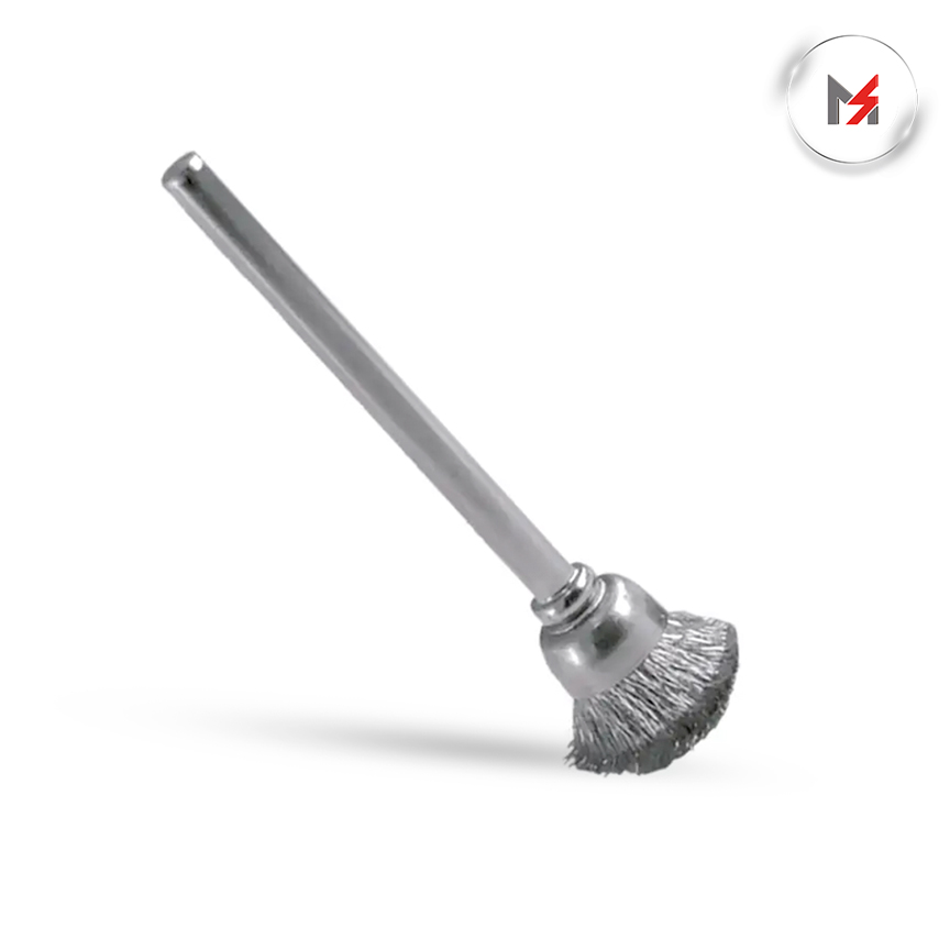 CEPILLO MINI. DE ALAMBRE ONDULADO TIPO COPA 15MM X 7MM AUSTR AUSTROMEX 2382 - Mersol Sureste México