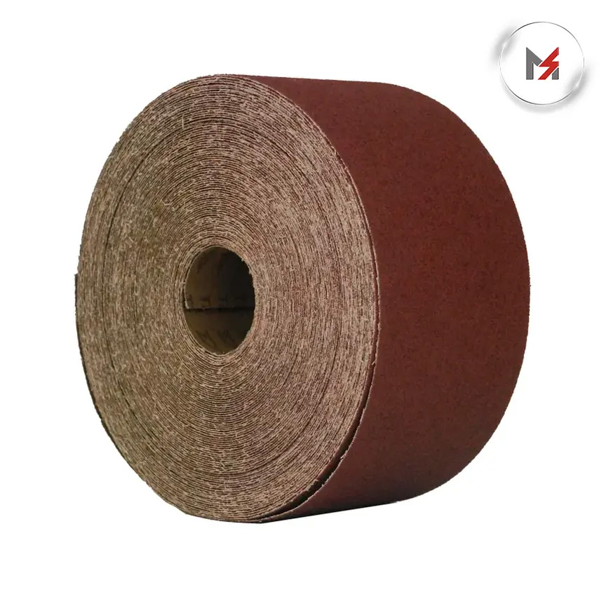 ROLLO DE LIJA DE OXIDO DE ALUMINIO GRANO 80 DE 3 x 4572MTS AUSTROMEX 2423 - Mersol Sureste México