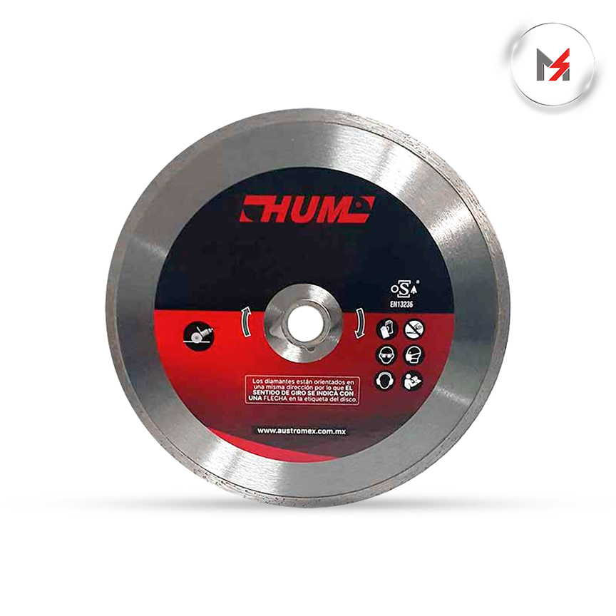 DISCO DIAMANTE RIN CONTINUO/HUM 7 x 0.08 x 7/8 MOD. 2559