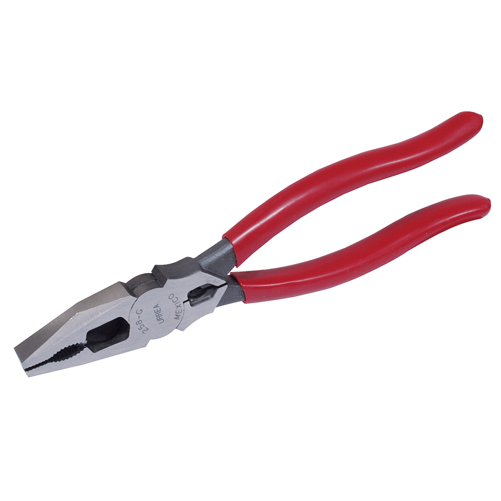 PINZA ELECTRICISTA UNIV. CORTE LATERAL QUIJADAS CURVAS 8-17/ URREA 258G - Mersol Sureste México