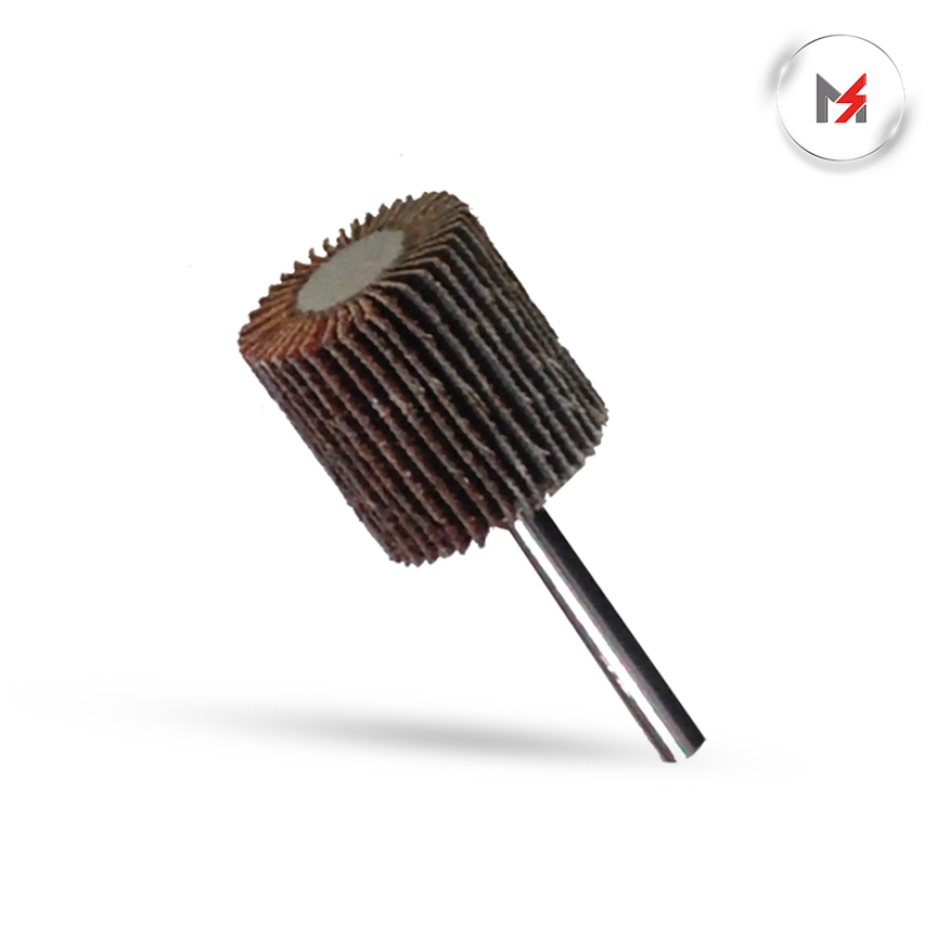 RUEDA FLAP CON VASTAGO 1/4in X 1inX 1in GRANO 60 AUSTROMEX AUSTROMEX 2611 - Mersol Sureste México