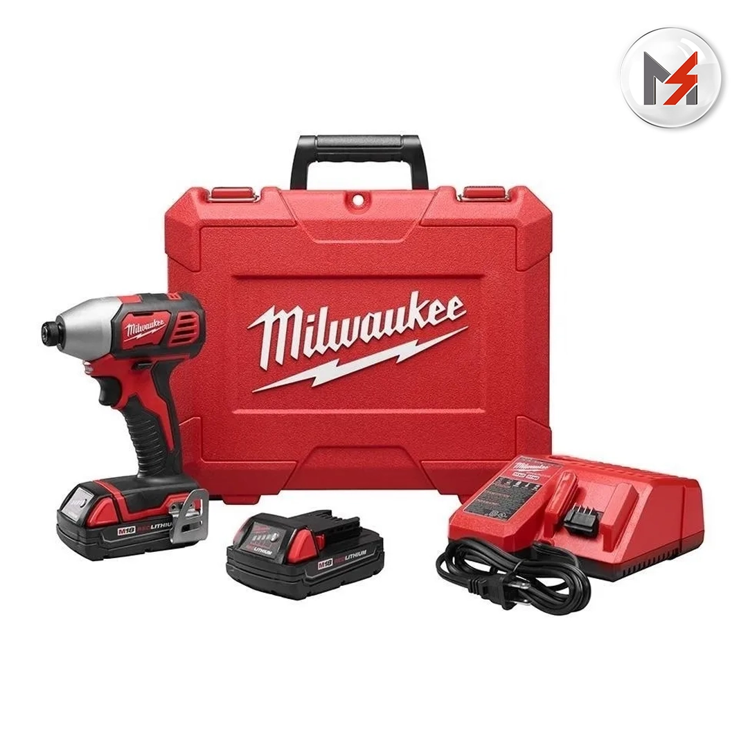 DESTORNILLADOR DE IMPACTO M18 DE 1/4'' KIT MILWAUKEE