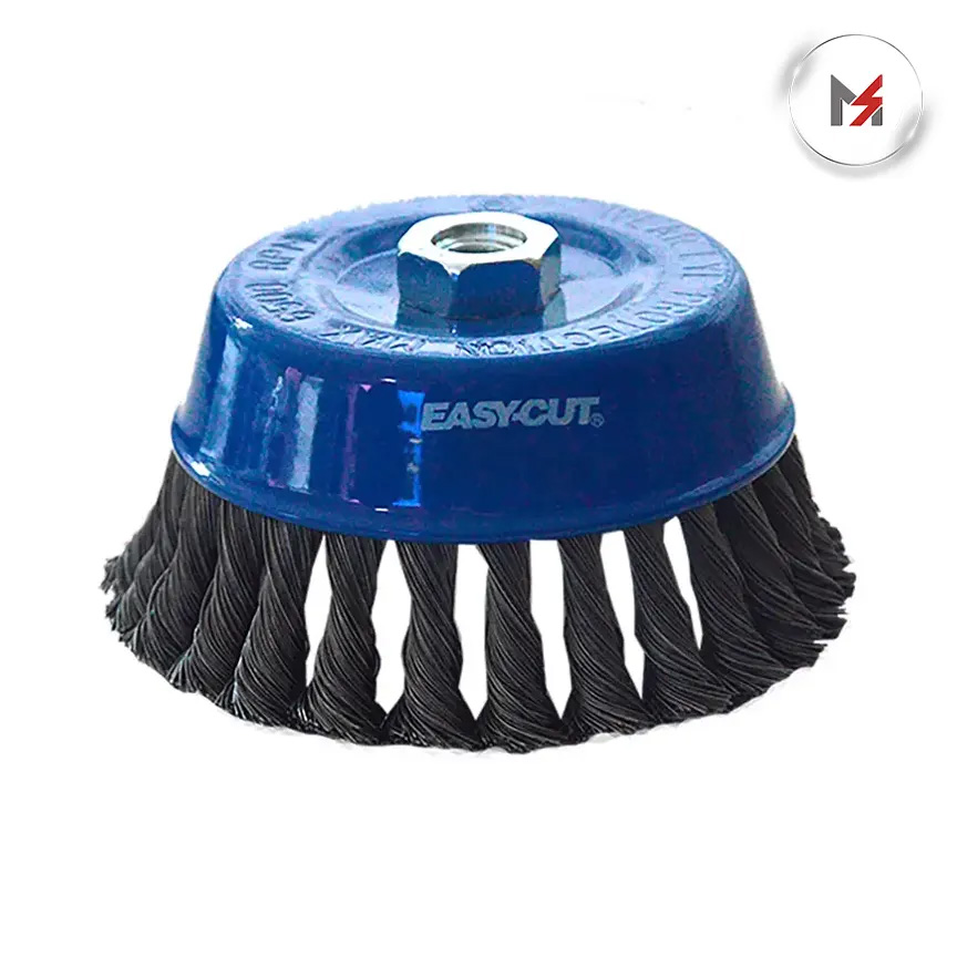 CEPILLO TIPO COPA DE ALAMBRE TRENZADO 5 X .020 X 5/8-11  EAS AUSTROMEX 2843 - Mersol Sureste México