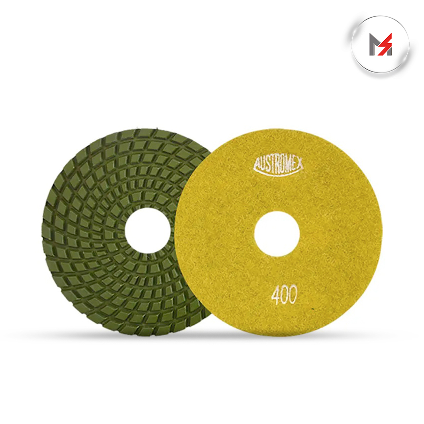 PAD DIAMANTE VELCRO 4 G-400-AMARILLO MOD. 2873