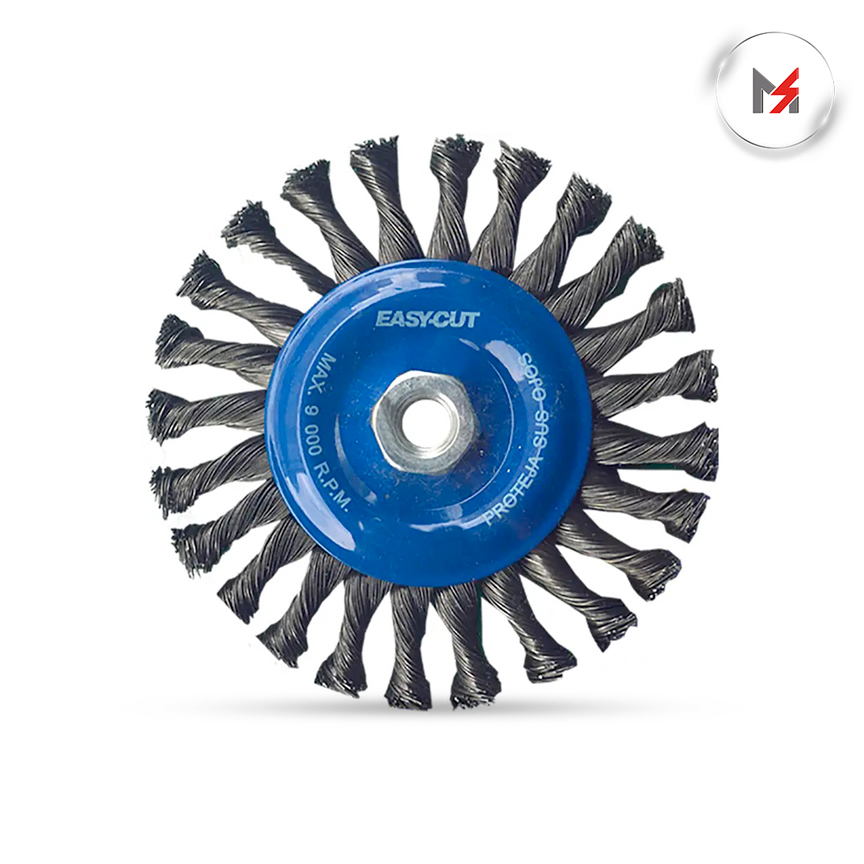 CEPILLO CIRCULAR ALAM. TRENZADO 6 x 0.020 x 5/8-11H EASY- AUSTROMEX 2878 - Mersol Sureste México