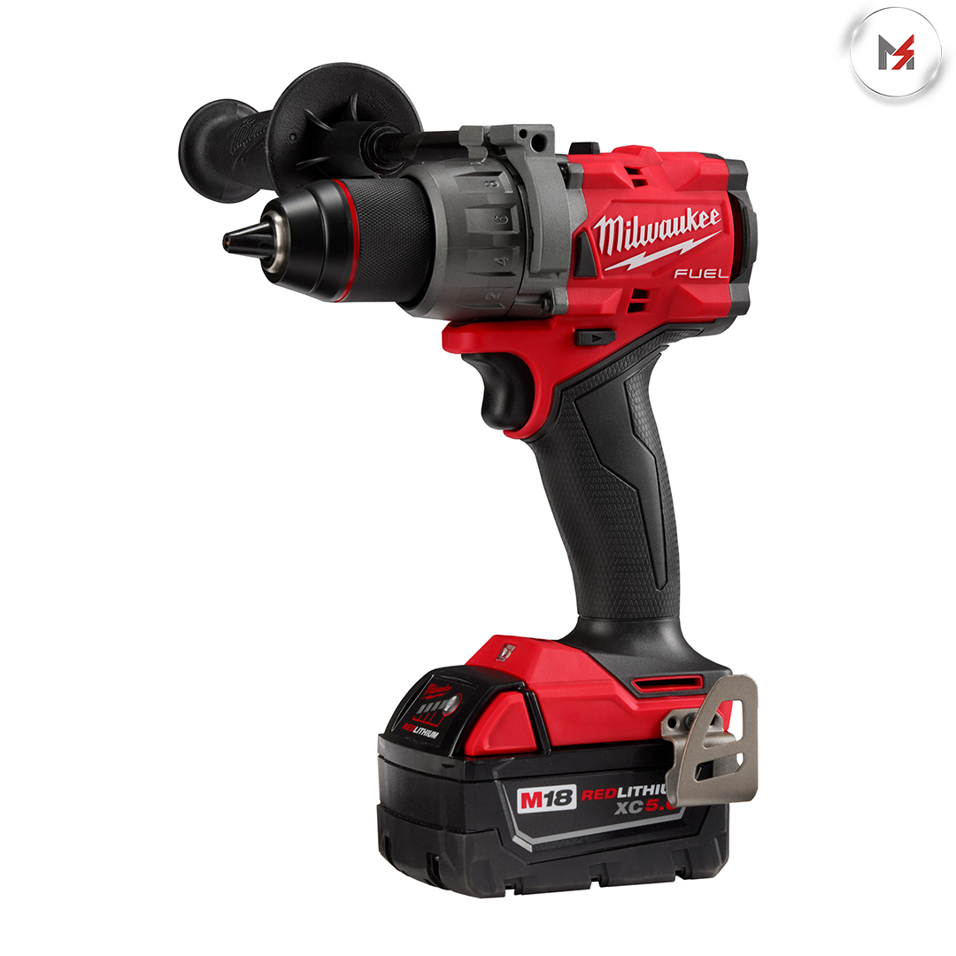 TALADRO PERCUTOR/DESTORNILLADOR M18 1/2" 2 BAT 1 CARGADOR 1 ESTUCHE MILWAUKEE MILWAUKEE 2904-22 - Mersol Sureste México