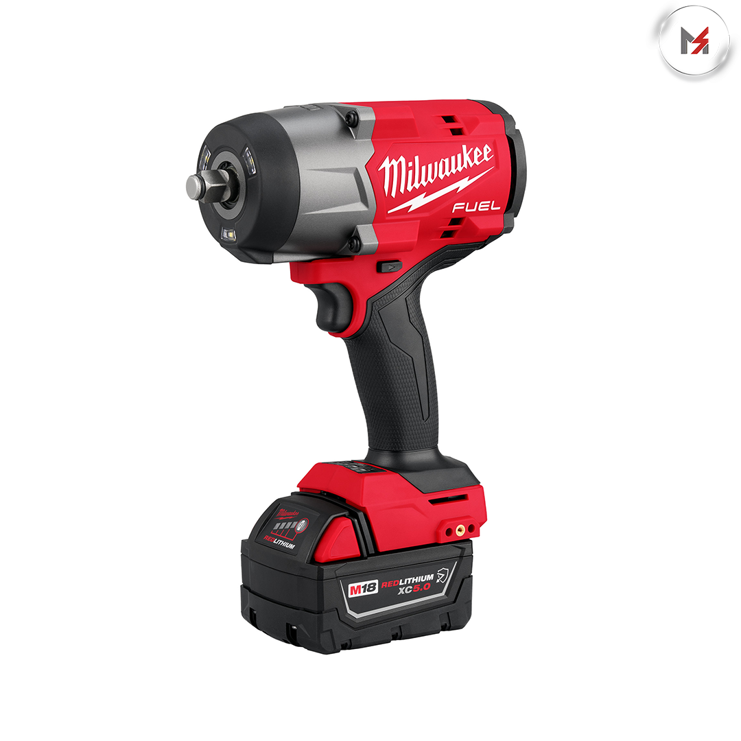 LLAVE IMPACTO ALTO TORQUE 1/2" M18 FUEL CON ANILLO DE FRICCION 2 BAT 1 CARG 1 ESTUCHE ANTES 276722R MILWAUKEE 296722 - Mersol Sureste México