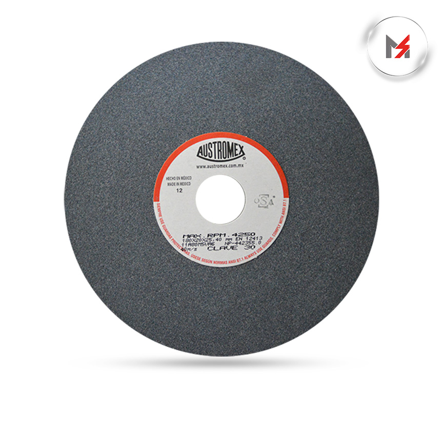 RUEDA ABRASIVA TIPO 1 PARA METAL 7 x 3/4 x 1 MOD. 30 AUSTROMEX 30 - Mersol Sureste México