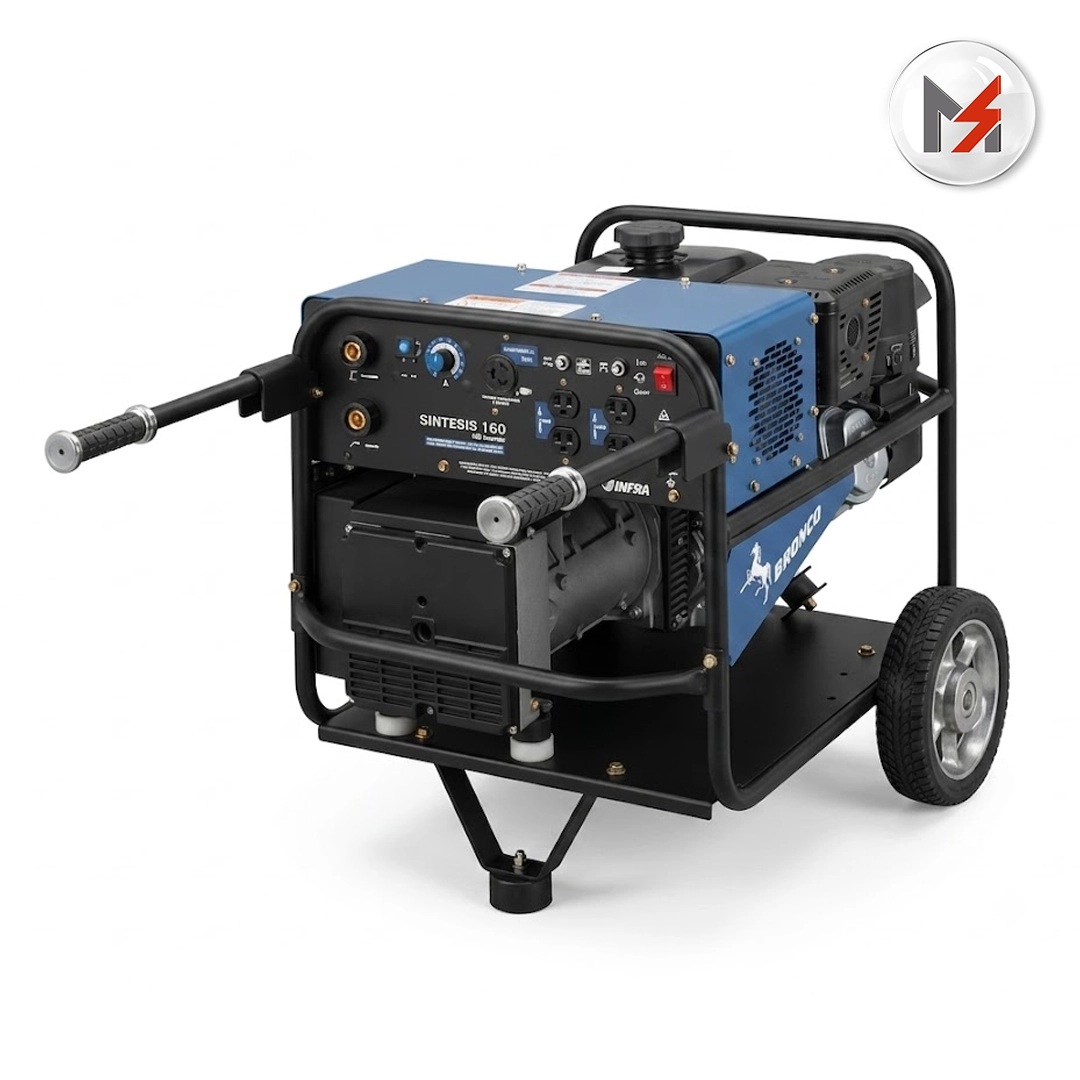 MAQ. SOLD. GENERADOR SINTESIS 160 MOTOR KOHLER A GASOLINA INFRA