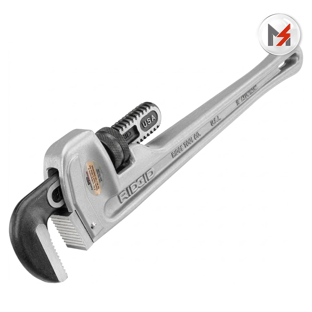 LLAVE RECTA ALUMINIO PARA TUBO 18in 818 RIDGID RIDGID 31100 - Mersol Sureste México
