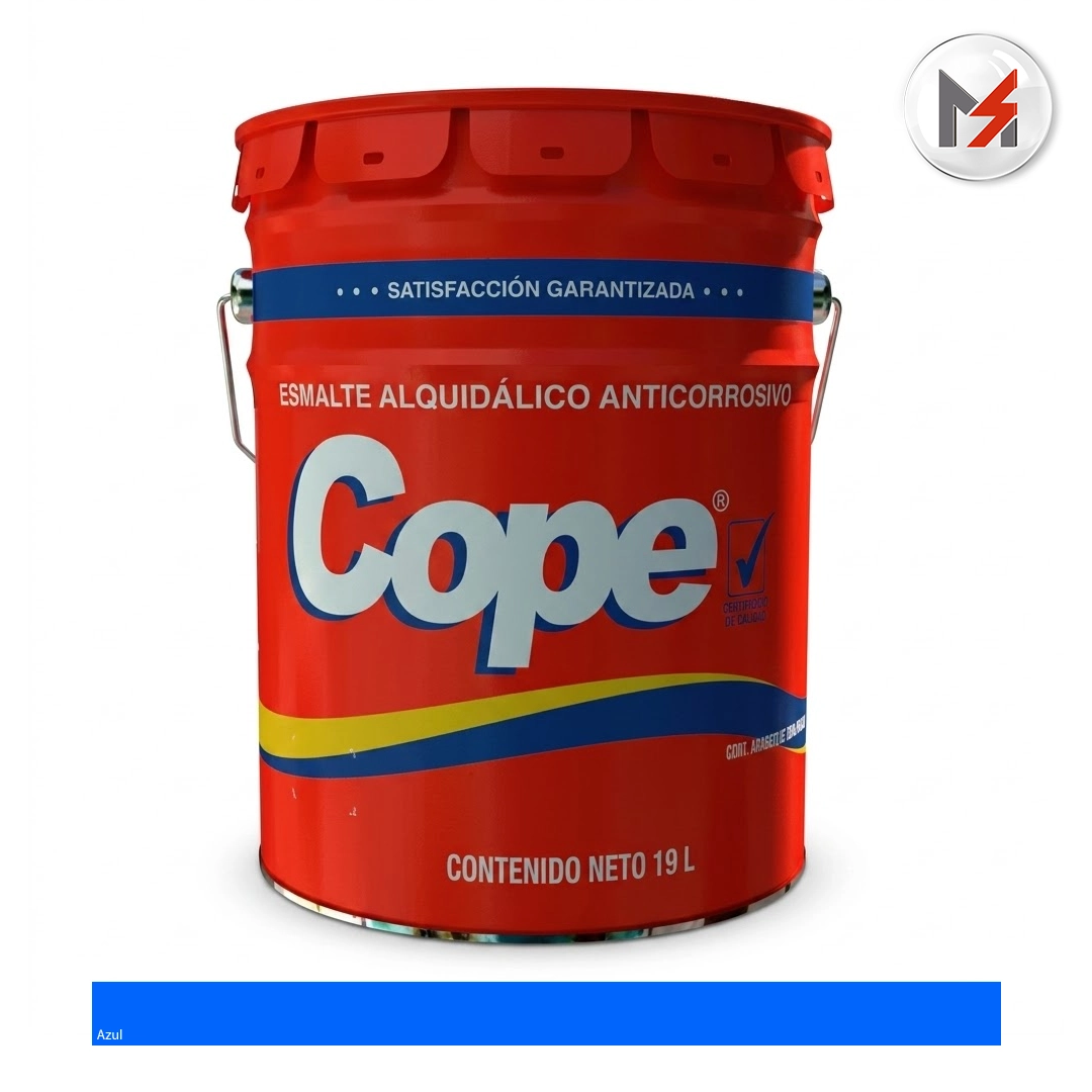 ESMALTE BRILLANTE SECADO RAPIDO AZUL OSEL COPE CUBETA OSEL 3137-Q - Mersol Sureste México
