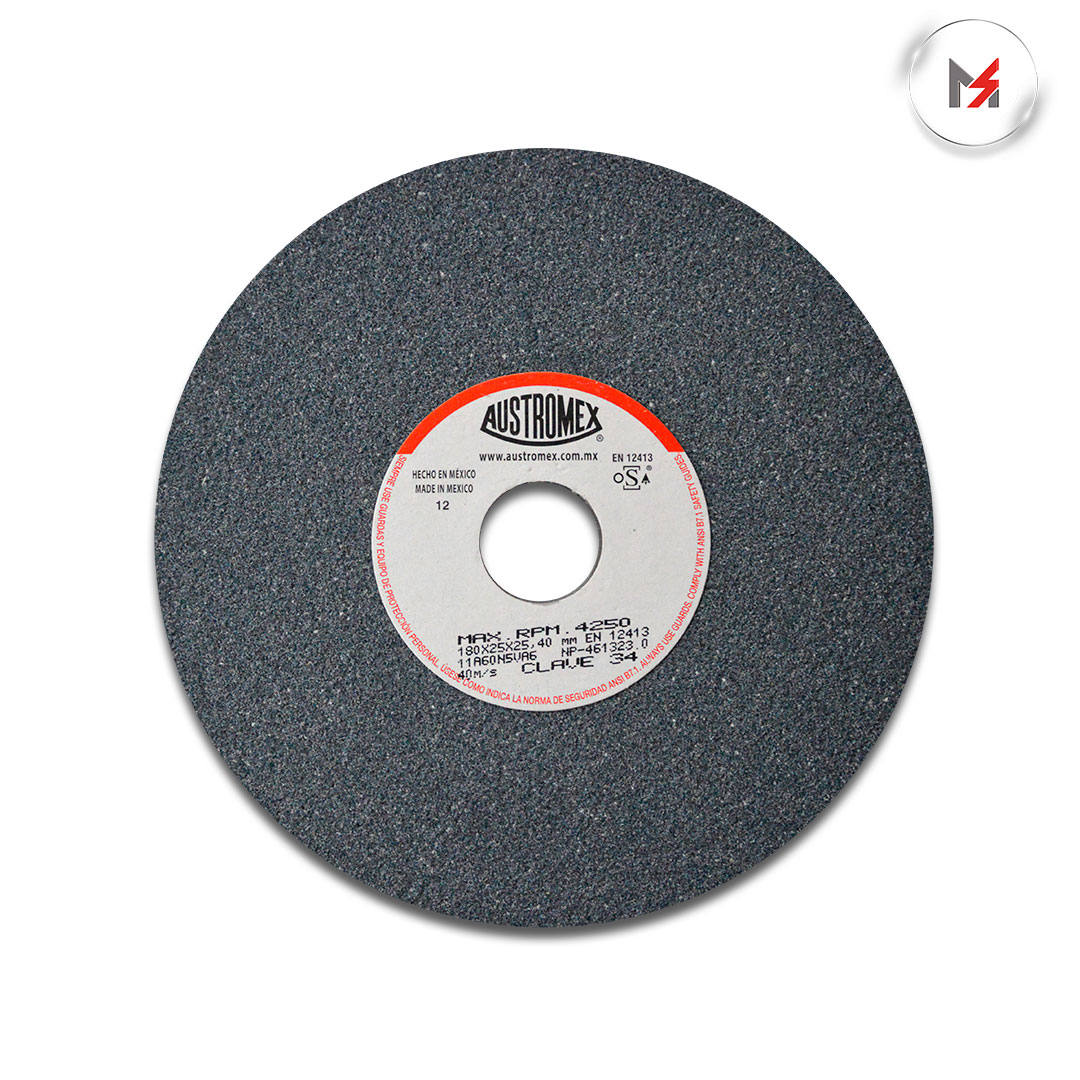 RUEDA ABRASIVA TIPO 1 PARA METAL 7 x 1 x 1 MOD. 34