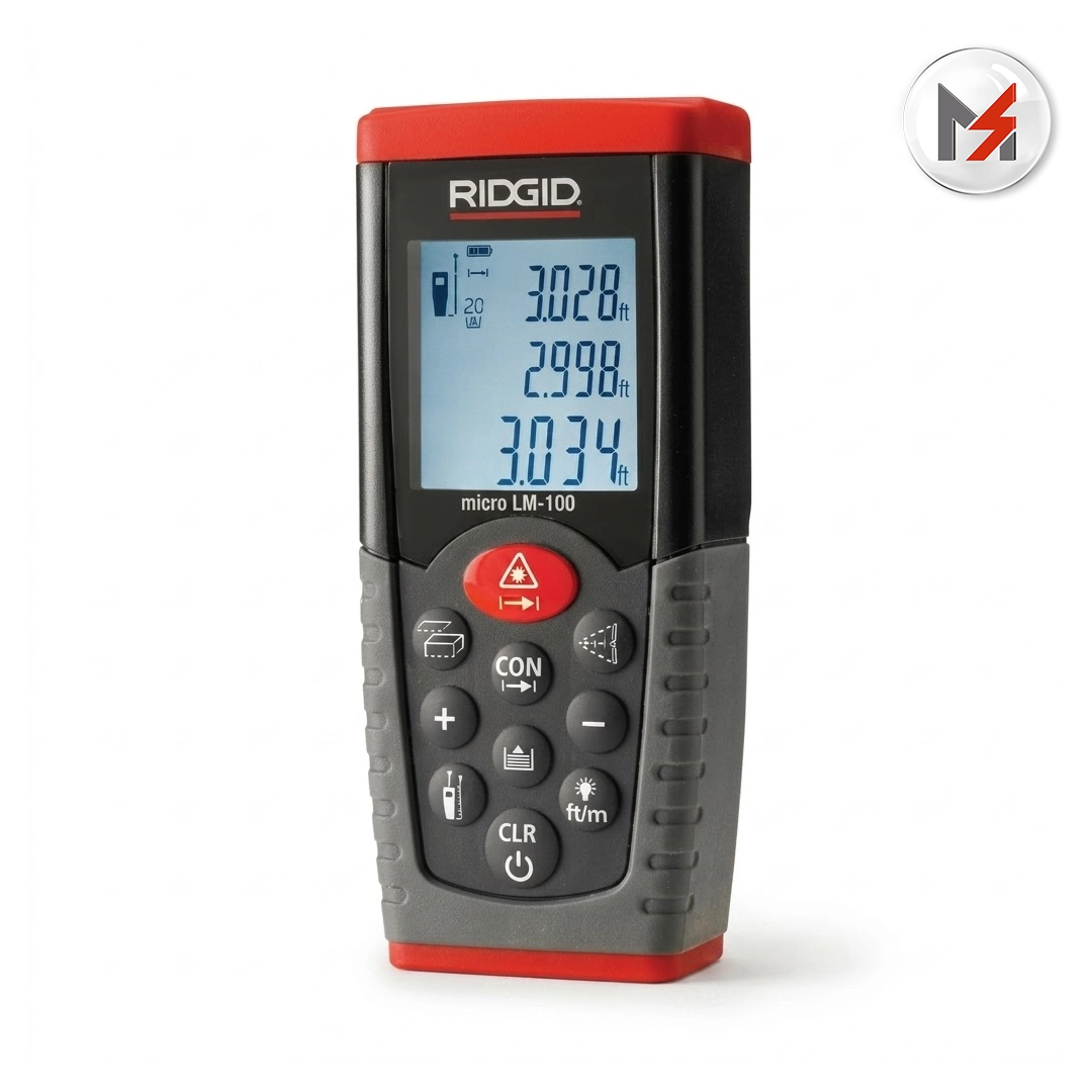 MEDIDOR DE DISTANCIA POR LASER MICRO LM-100 RIDGID
