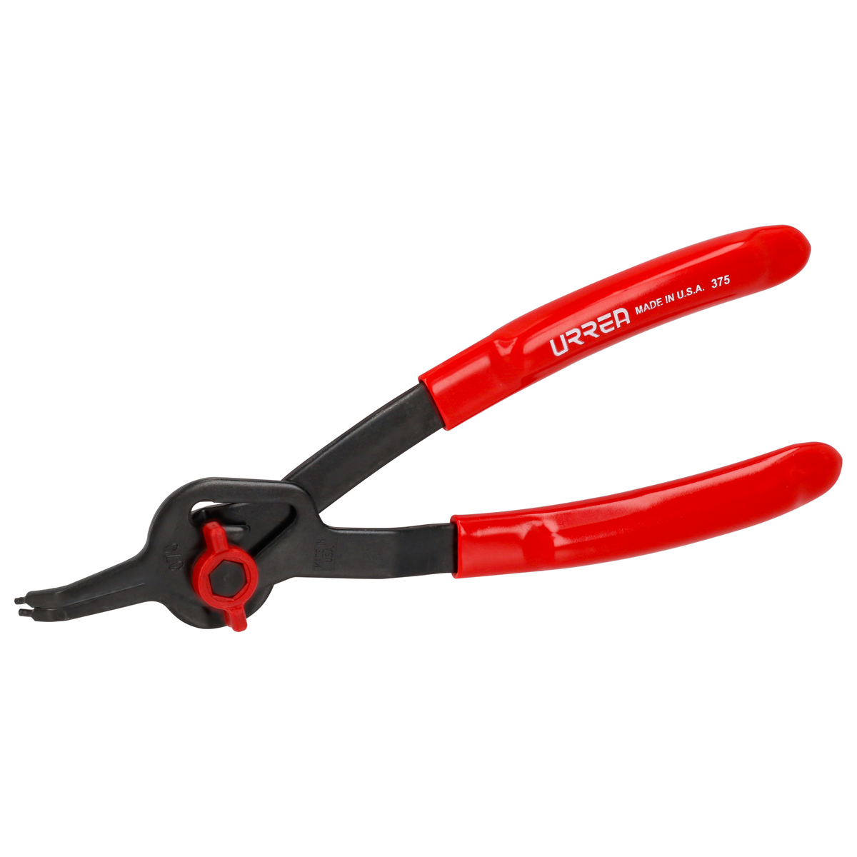 PINZA P/ANILLOS RETENCION DESMONTABLE .070 ANGULO 45Grados URREA URREA 375 - Mersol Sureste México