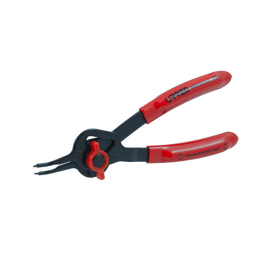 PINZA PARA PARA ANILLOS DE RETENCION DESMONTABLE .090 ANGULO URREA 377 - Mersol Sureste México