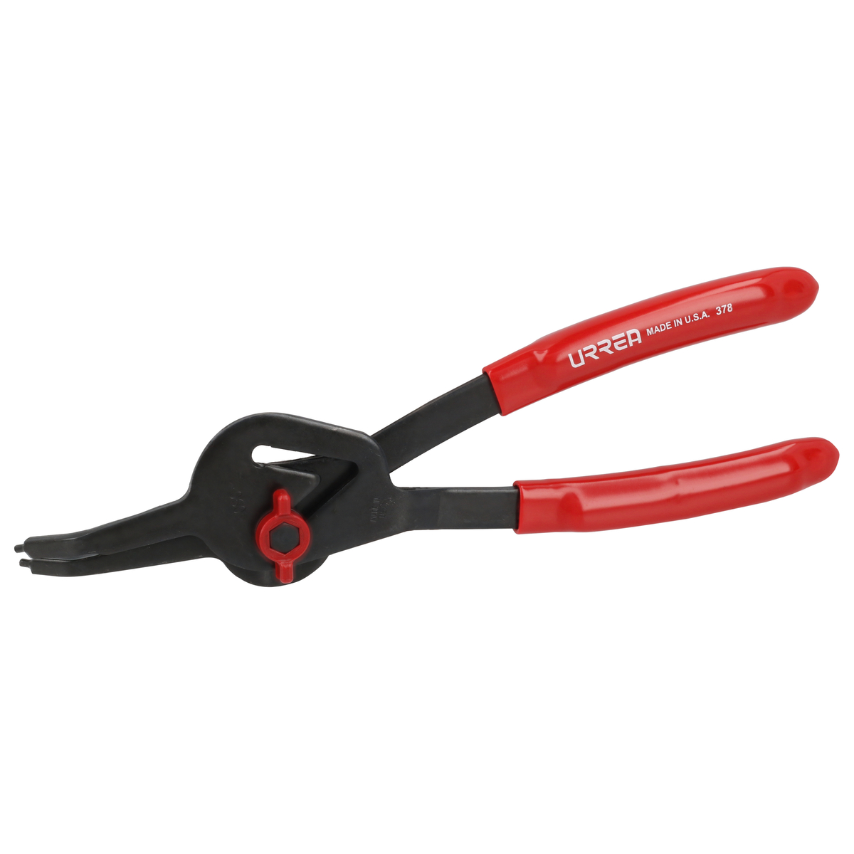 PINZA ANILLOS RETENCION DESMONTABLE .090 ANGULO 45Grados URREA URREA 378 - Mersol Sureste México