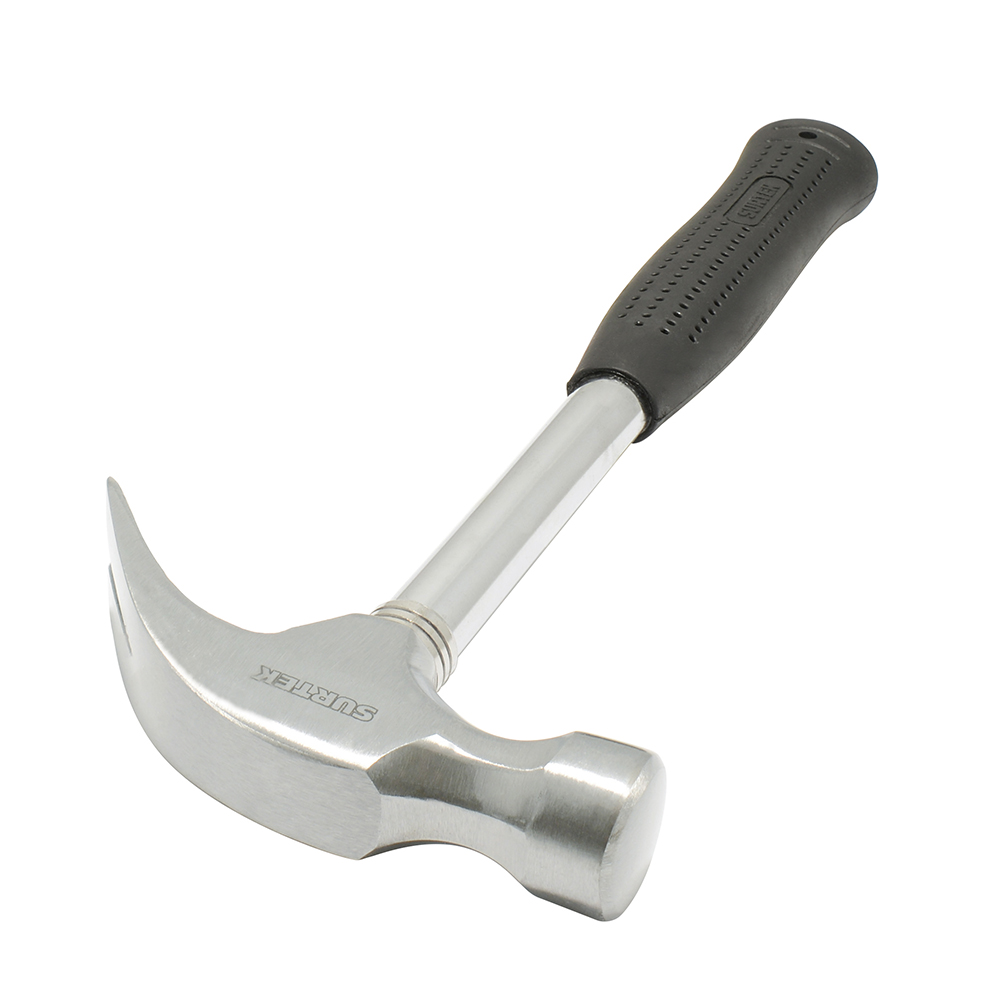 MARTILLO UÑA CURVA16OZ MANGO TUBULAR CON GRIP SURTEK SURTEK 416TN - Mersol Sureste México