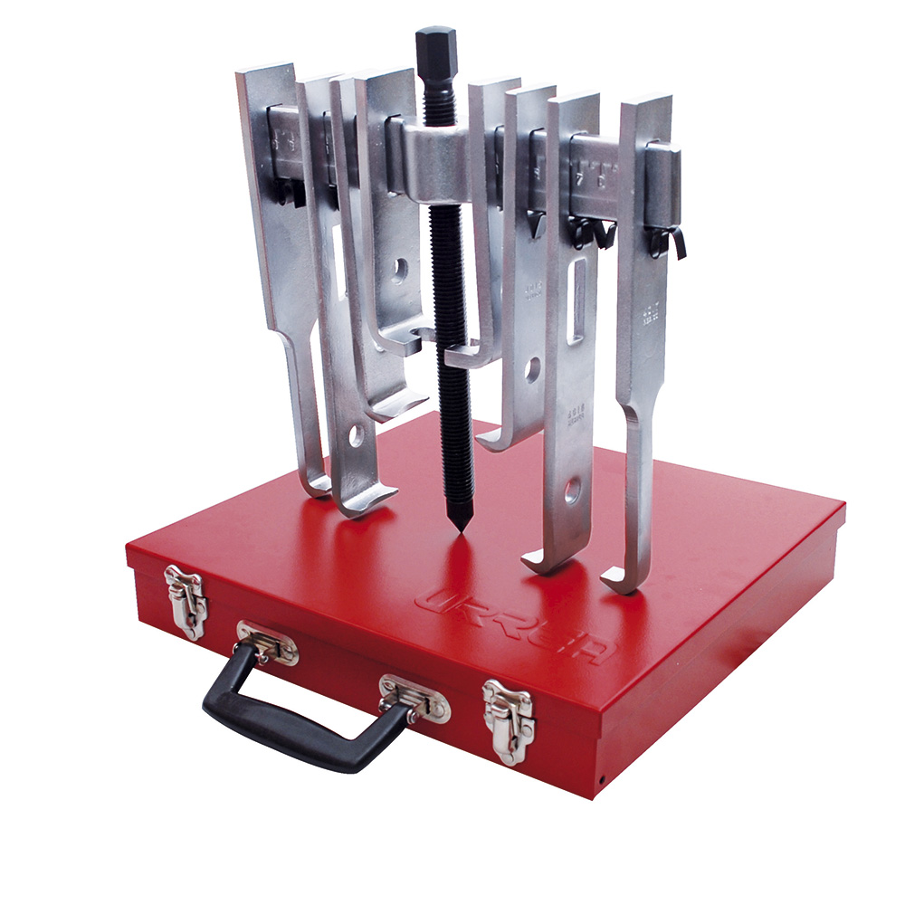 JGO. EXTRACTOR QUIJADA RECTA 6TON 14 PIEZAS CAJA METALICA UR URREA 4212SJB - Mersol Sureste México