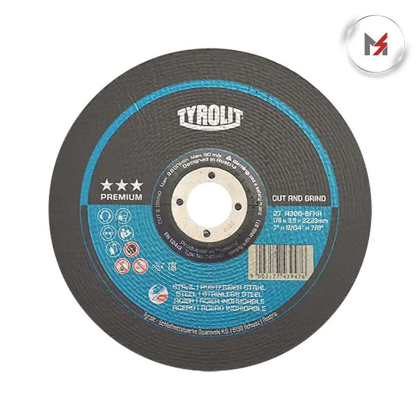 DISCO CORTE-DESBASTE 7 X 9/64 X 7/8 TYLORIT AUSTROMEX AUSTROMEX 4221 - Mersol Sureste México