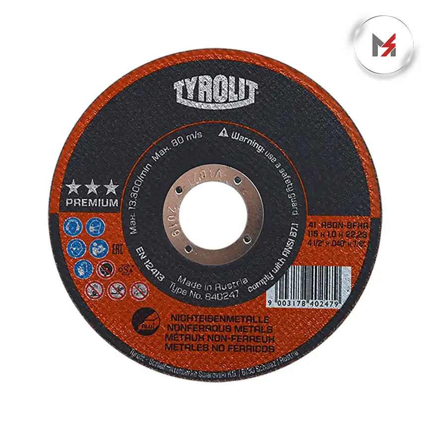 DISCO CORTE SUPERDELGADO 4-1/2 X 0.04 X 7/8 TYROLIT AUSTROME