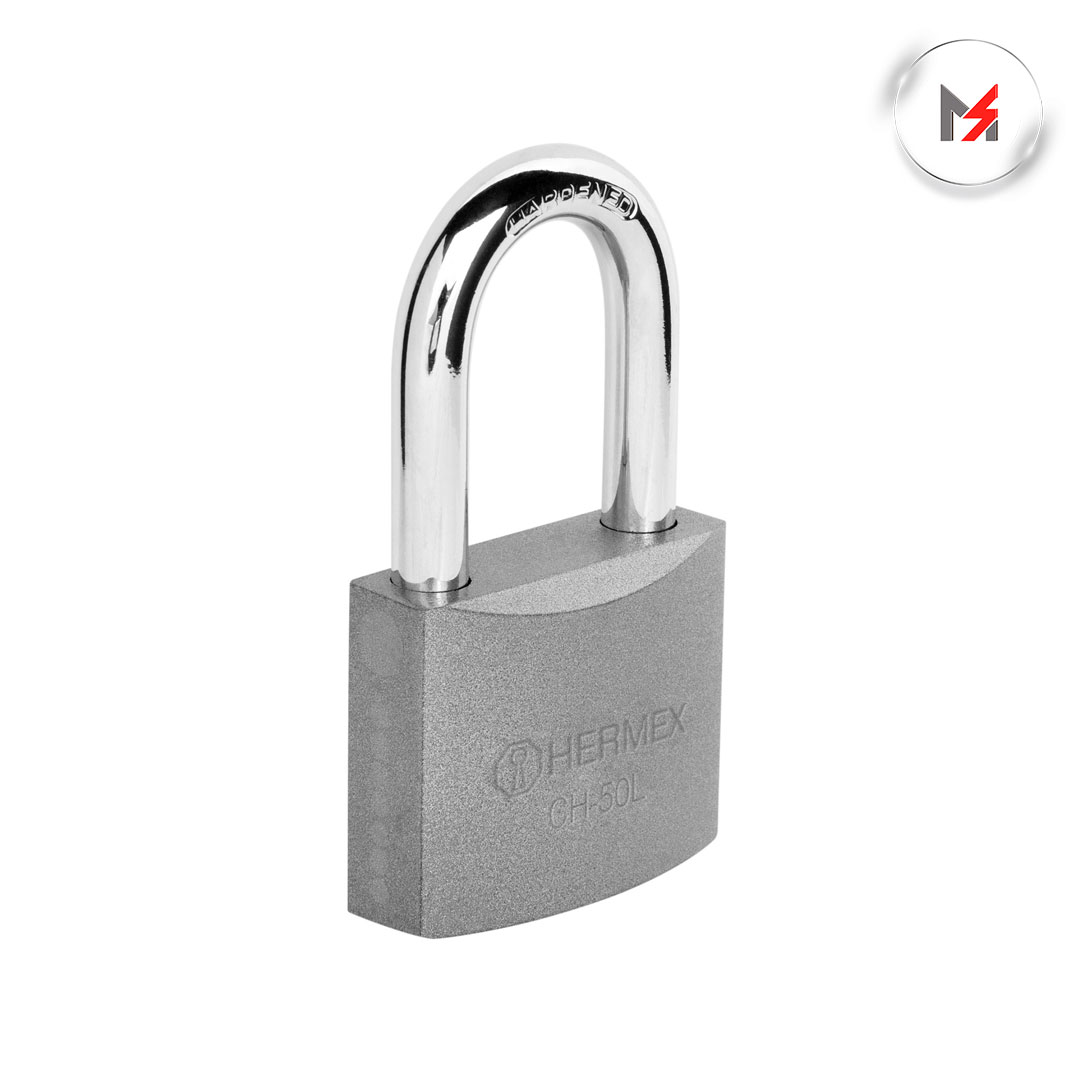 CANDADO HIERRO 50MM GANCHO LARGO TRUPER TRUPER 43325 - Mersol Sureste México