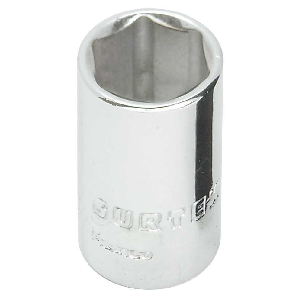 DADO 1/4in 6 PUNTAS 3/8in SURTEK SURTEK 4412 - Mersol Sureste México