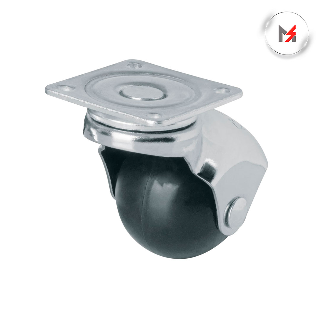 RODAJA ESFERICA 40 MM CON PLACA FIERO TRUPER 44390 - Mersol Sureste México