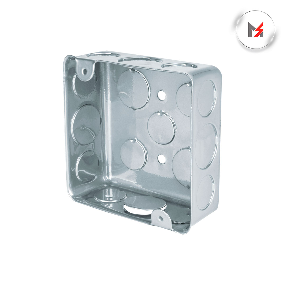 CAJA 4X4 CUADRADA ACERO ECONOMICA X VOLTECK TRUPER 45007 - Mersol Sureste México