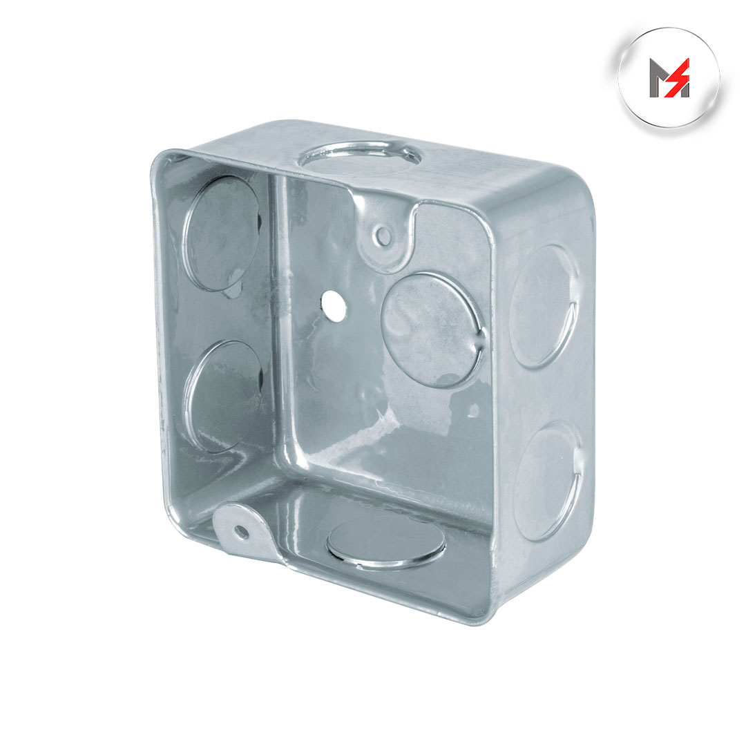 CAJA 3X3 CUADRADA ACERO ECONOMICA X VOLTECK TRUPER 45008 - Mersol Sureste México