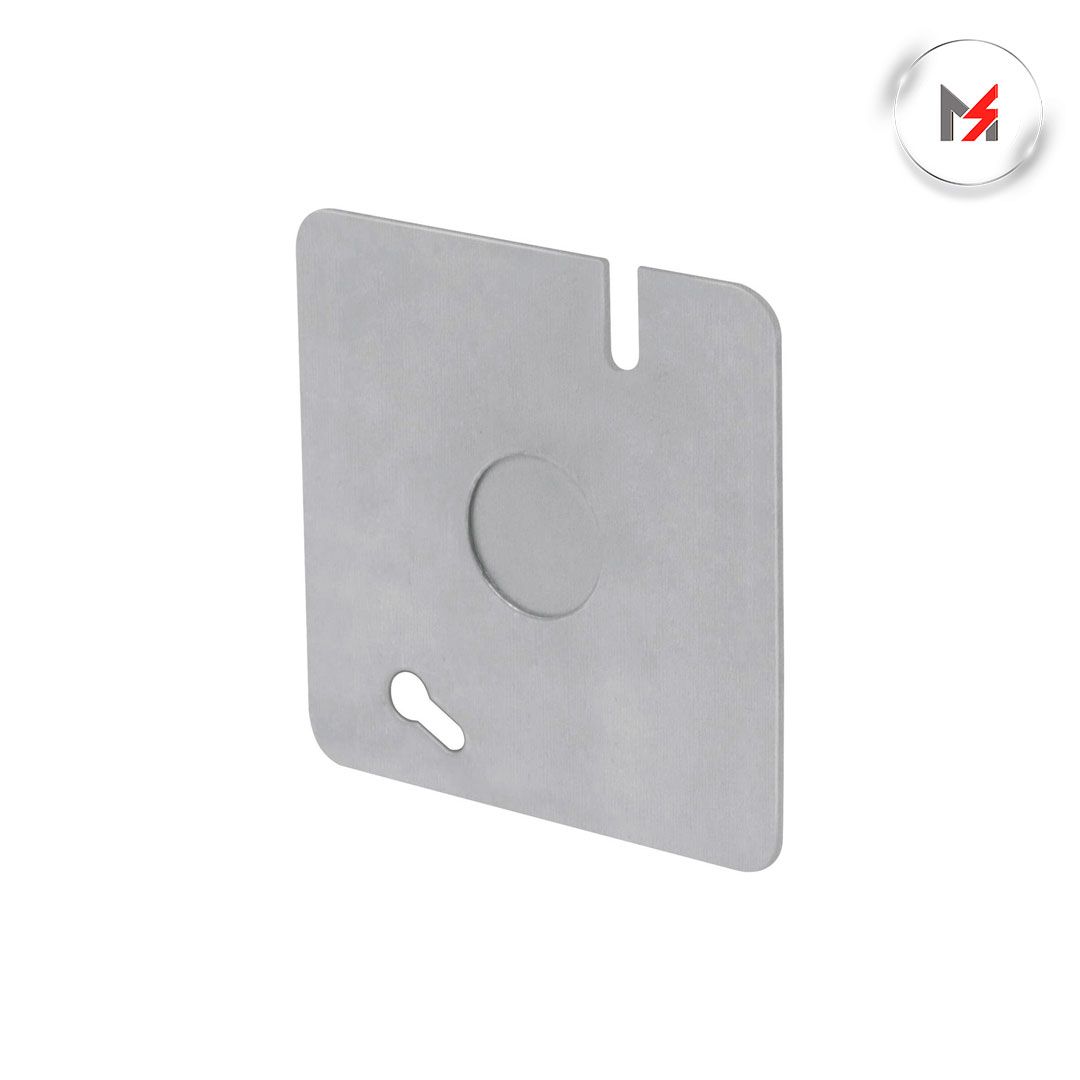TAPA PARA CAJA 3X3 CUADRADA ACERO X VOLTECK TRUPER 45010 - Mersol Sureste México