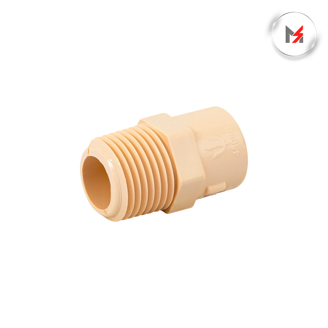 CONECTOR MACHO DE CPVC 1/2 FOSET TRUPER 45098 - Mersol Sureste México