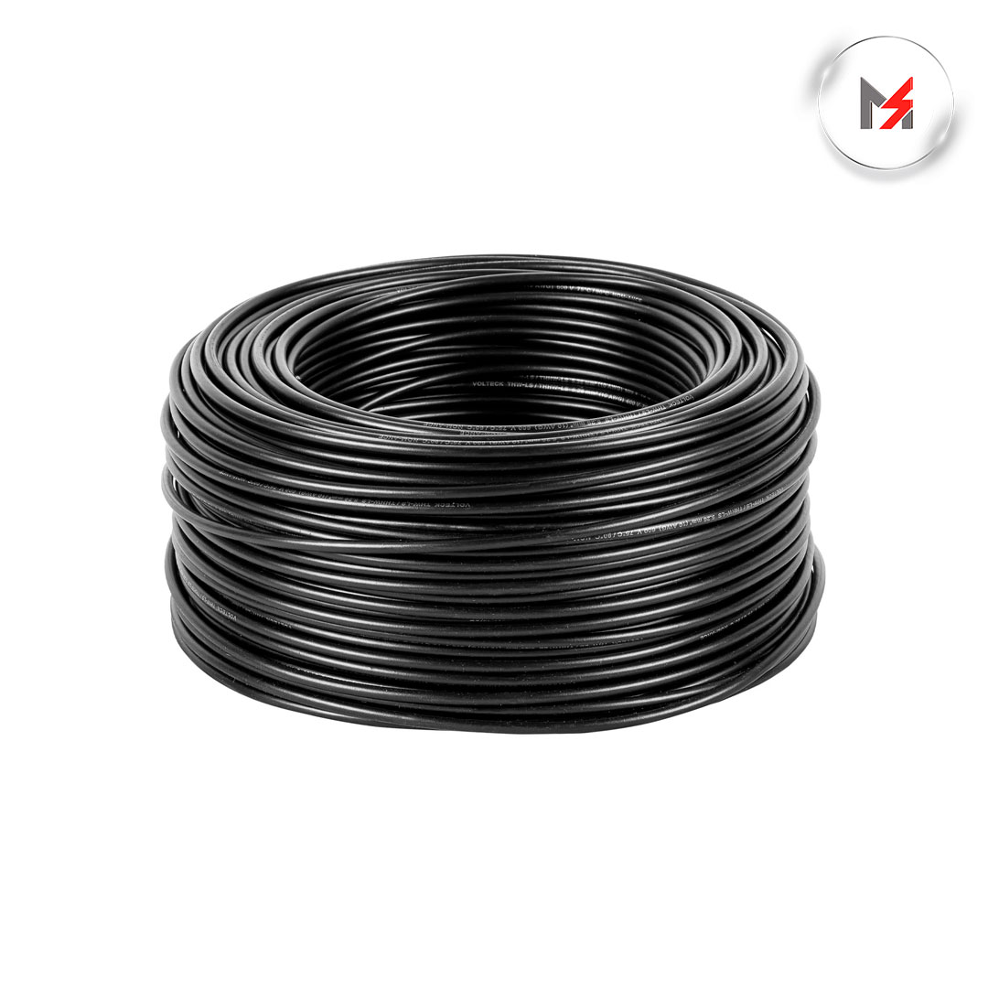 CABLE THHW-LS 10 AWG  NEGRO 100 X VOLTECK TRUPER 46051 - Mersol Sureste México