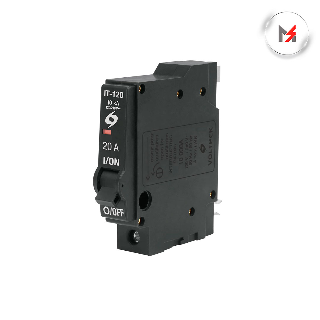 INTERRUPTOR TERMOMAGNETICO 1 POLO 20 A VOLTECK TRUPER 46701 - Mersol Sureste México