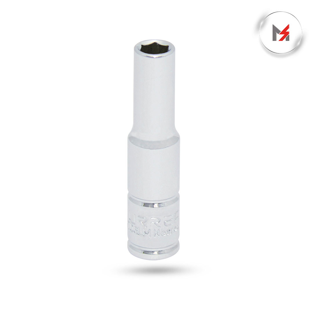 DADO 1/4in LARGO 6 PUNTAS 6 MM URREA URREA 4706LM - Mersol Sureste México