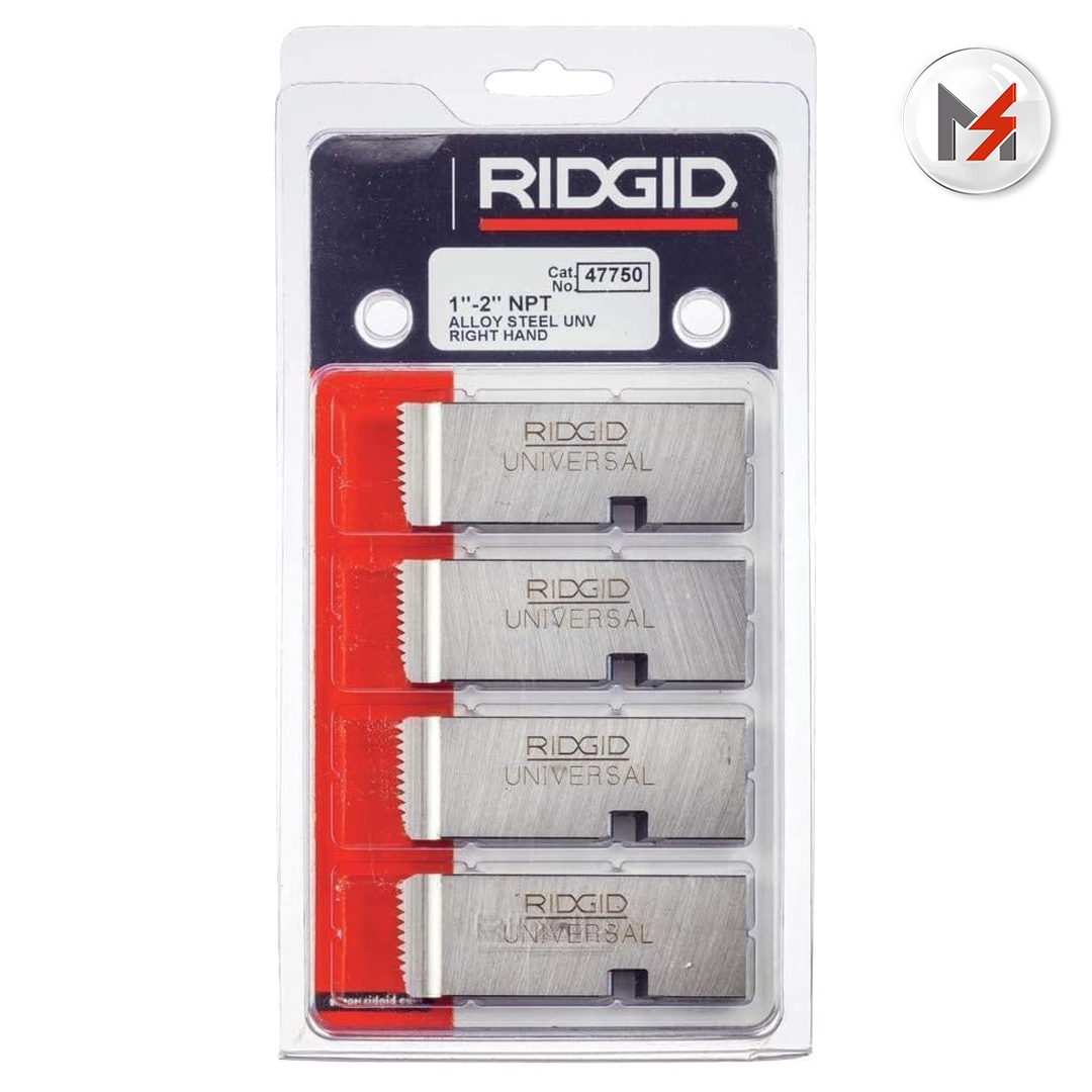 JGO. DE PEINES PARA TUBERIA DE1in A 2in RIDGID RIDGID 47750 - Mersol Sureste México