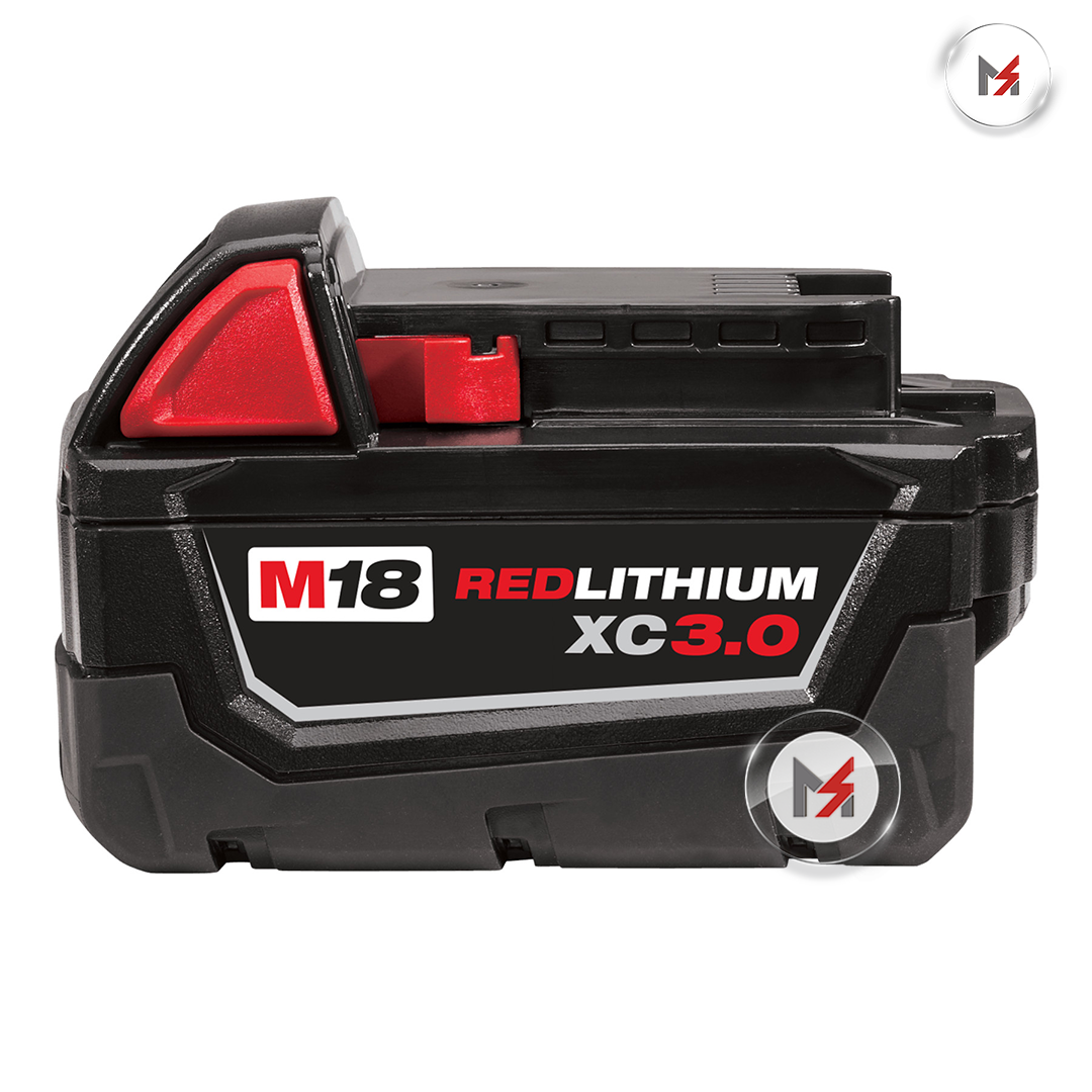 BATERIA  18 VOLTS RED LITHIUM ION  ALTO DEMPEÑO XC 3AMP MILWAUKEE MILWAUKEE 48-11-1828 - Mersol Sureste México