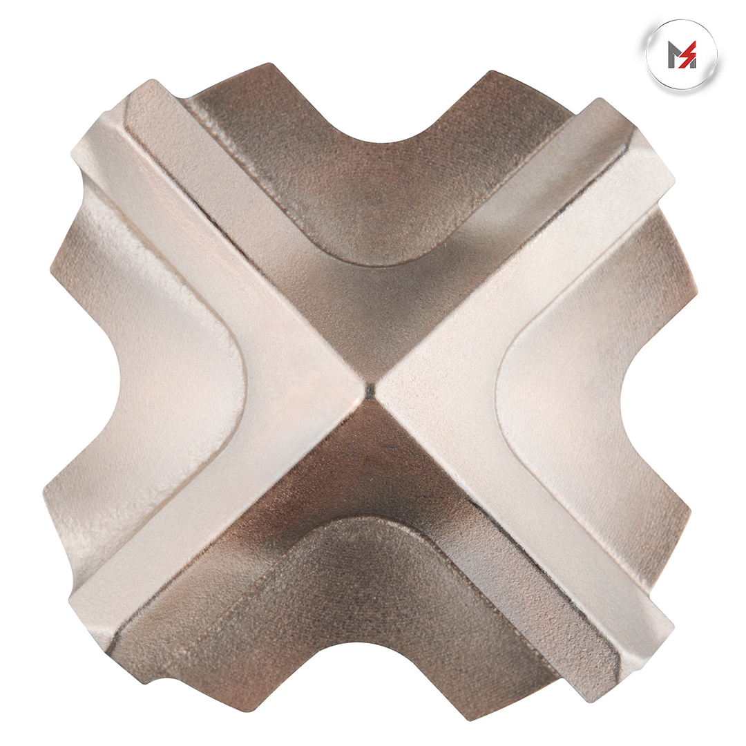 BROCA CON PUNTA DE CARBURO SDS-MAX  4 CUCHILLAS 1" X 21" MILWAUKEE MILWAUKEE 48-20-3954 - Mersol Sureste México