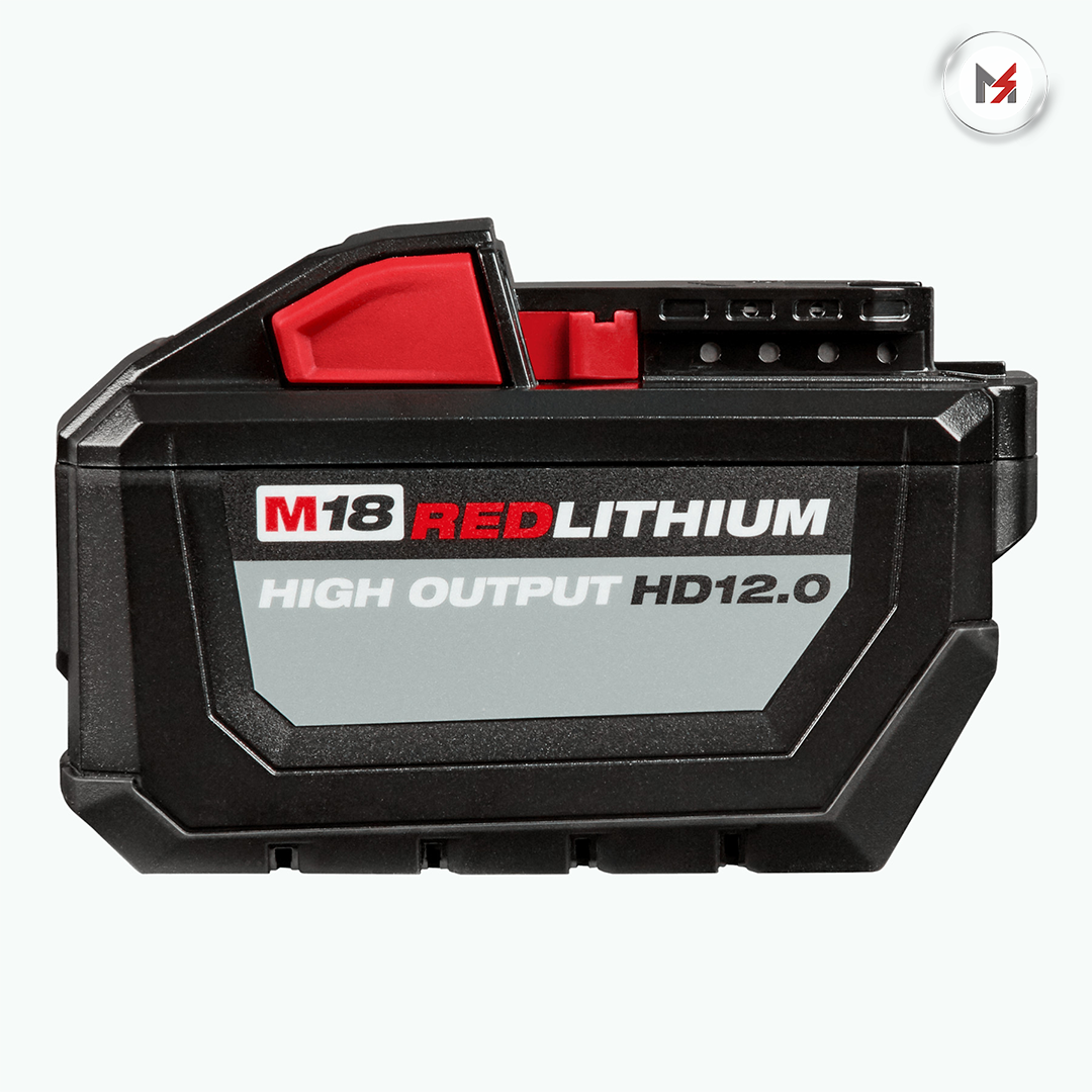 BATERIA REDLITHIUM M18 GRAN POTENCIA HD 12.0 AMP MILWAUKEE MILWAUKEE 48111812 - Mersol Sureste México