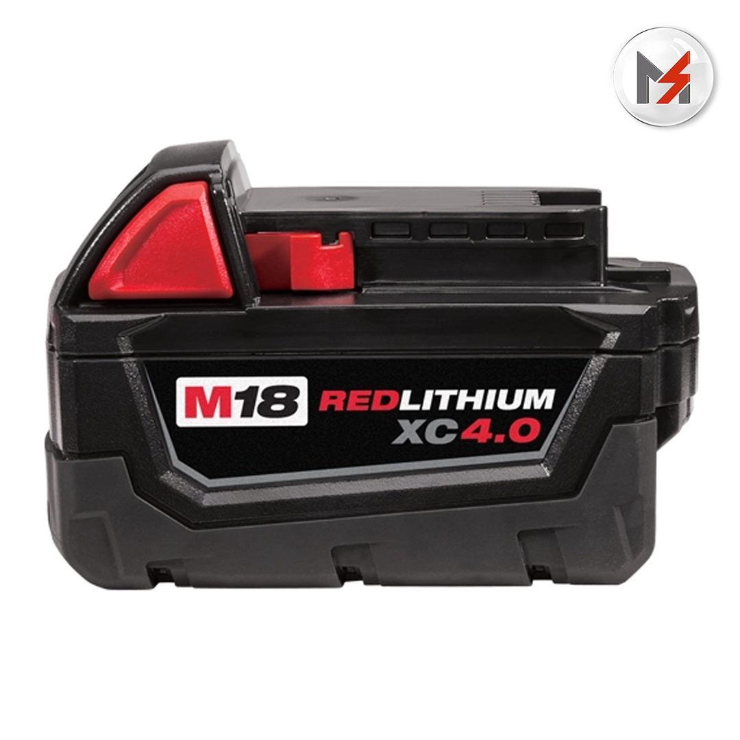 BATERIA RED LITHIUM CAPACIDAD EXTENDIDA M18 XC 4.0 AMP MILWAUKEE MILWAUKEE 48111840 - Mersol Sureste México