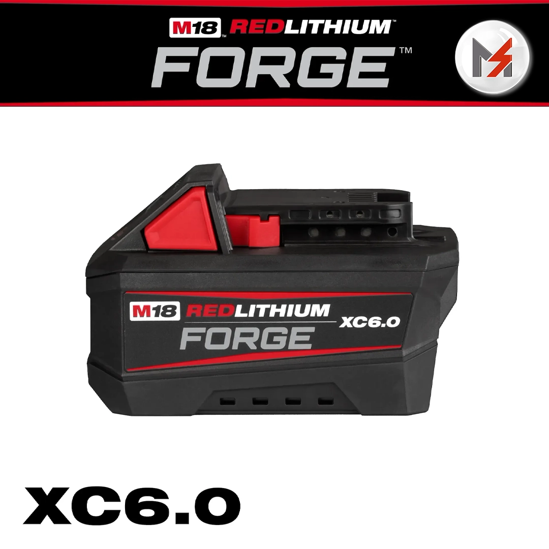 BATERIA M18 REDLITHIUM FORGE XC6.0 MILWAUKEE MILWAUKEE 48111861 - Mersol Sureste México