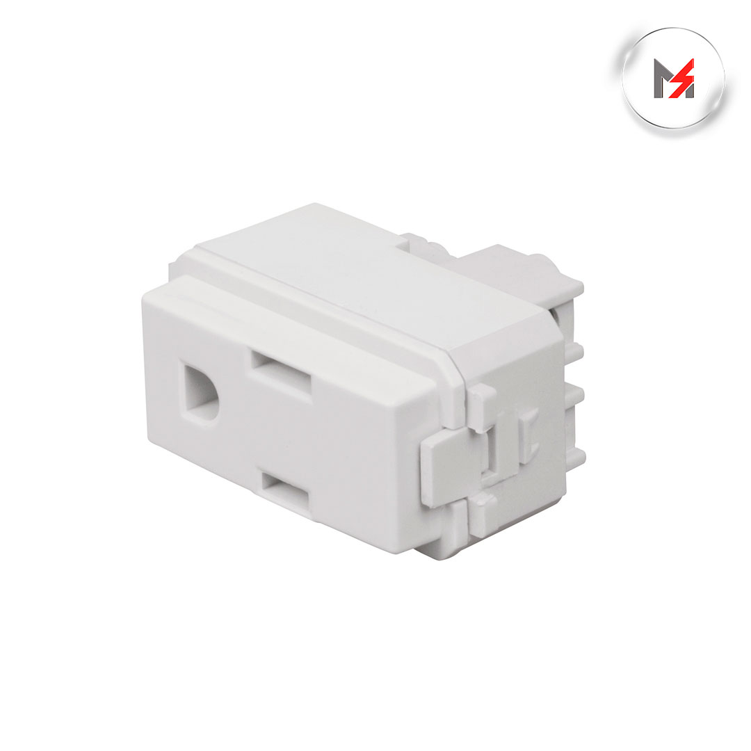 CONTACTO SENCILLO 2 POLOYTIERRA LINEA ITALIANA VOLTECH TRUPER 48131 - Mersol Sureste México