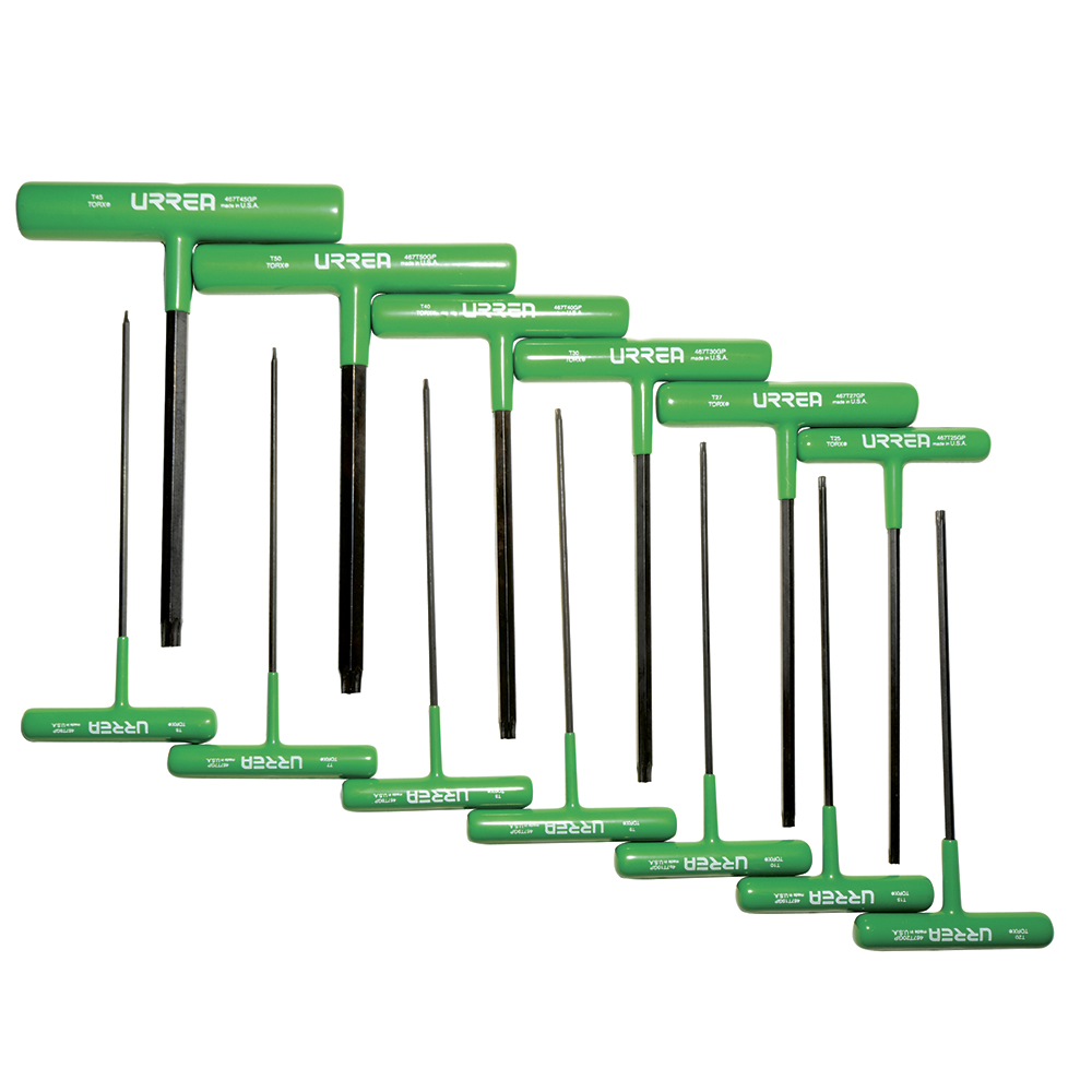 JGO. 13 LLAVES HEXAGONAL ES inTin ERGONOMICAS TORX 6in URREA URREA 49668TGP - Mersol Sureste México